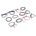 thumbnail image 3 of 12 Piezas de Moda para El Cabello, Banda para El Cabello, Color Mezcdo, Cuerda para El Cabello, Joyería para El Cabello Macarena Banda elástica para el cabello para mujeres, 3 of 8
