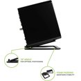 thumbnail image 4 of Desktop Speaker Stands For Small Speakers & Compact Supports 6 Lbs Damping Foam Padding Pair Black, 4 of 5