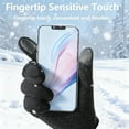 thumbnail image 5 of Winter Windproof Warm Waterproof Fleece Gloves, Thermal Touchscreen Gloves with Non-Slip Grip for Outdoor Activities in Cold Weather, 5 of 7