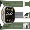 thumbnail image 4 of XIHAMA Magnetic Watch Sport Band - Compatible with Apple Watch Band 49mm 45mm 44mm 42mm Bands for Women Men, Sport Magnetic Silicone Strap for iWatch SE SE2& Series 9/8/7/6/5/4 Ultra 2/Ultra, 4 of 8