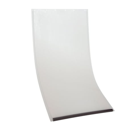 Best Pet Flap XL Replacement Dog Door Non PVC Flap Fits PetSafe PAC11-11040 - Measures 13 1/8  x 24 7/8  Longer Lasting  Most Energy Efficient  Less Shrinkage  BPA Free