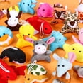 thumbnail image 4 of Set de juguetes con minianimales de peluche Sumind, 42 unidades, para fiesta de Pascua, 4 of 7