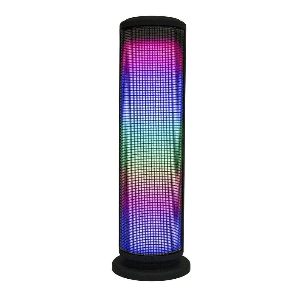 Zunammy Wireless Bluetooth LED Tower Speaker with BuiltIn Mic