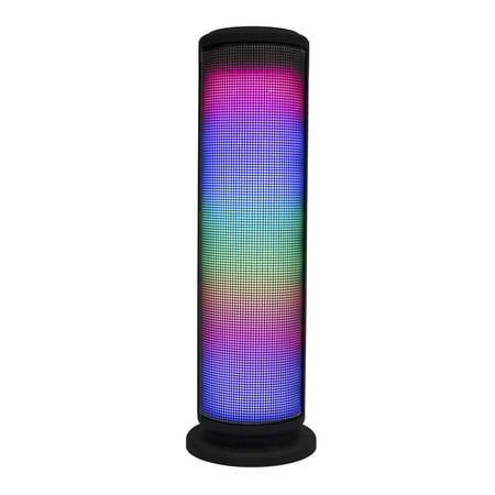 Zunammy Wireless Bluetooth LED Tower Speaker with Built-In