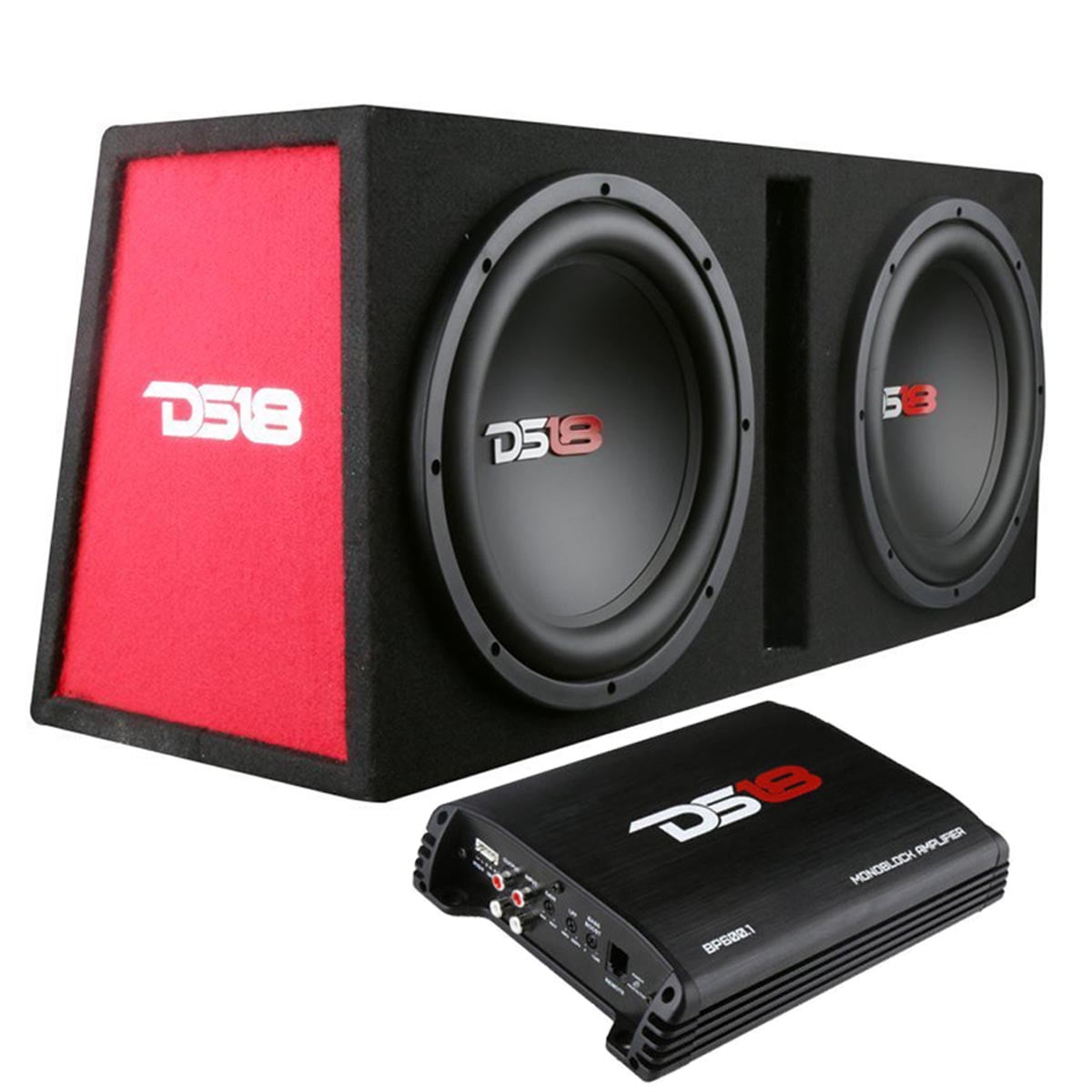 (2) 10" Subwoofers, Speaker Box, Monoblock Amp and 8 Gauge Installation