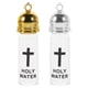 thumbnail image 1 of 2 botellas de agua bendita católicas para primera comunión, recipientes de vidrio para deseos bíblicos y bendiciones, para iglesias, bodas y fiestas., 1 of 7