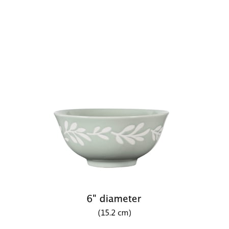 MAINSTAYS EMELIE 12-PIECE STONEWARE DINNERWARE SET GREEN