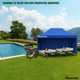 thumbnail image 2 of CARPA PLEGABLE CON PARED AZUL, 2 of 10