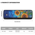 thumbnail image 4 of Yuyamidu 2 PCS Psychedelic Sunflower Refrigerator Door Handle Cover Scratchproof Handle Cover Universal Fridge Oven Microwave Dishwasher Door Sleeve Antiskid Protector Gloves for Kitchen, 4 of 7