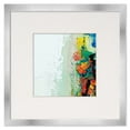 thumbnail image 4 of 2x2 Frame with Mat - Silver 6x6 Frame Wood Made to Display Print or Poster Measuring 2 x 2 Inches, 4 of 8