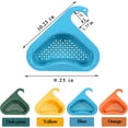 thumbnail image 2 of 2 PCS Swan Drain Basket, Multifunctional Hanging Filter Drainer, Plastic Colander, for Fruits, Vegetables, 2 of 5