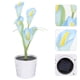 thumbnail image 4 of KAKOWELY Lámpara solar de jardín para exteriores, decorativa, con forma de flor, para patio, camino y césped., 4 of 5
