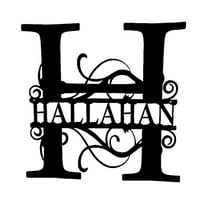 DefiDgd 21 Letters Metal Wall Mounted Decor,Black Large 3D Letters,Decorative Farmhouse Hanging Alphabet Signs for Bedroom Office Wedding Party Home(D)