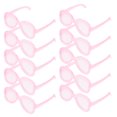 thumbnail image 1 of 50Set Doll Sunglasses Mini Design Accessory for Girls Photography Prop Gift Pink Round Plastic, 1 of 9