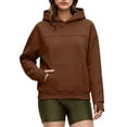 thumbnail image 7 of Snack Hoodie With Pouch Cat Pouch Hoodie Puppy Holder Pullover Top Unisex Oversized Hoodies Pet Holder Cat Dog Large Pouch Carriers Pullover Sweatshirts Sweater Tops Fall Winter Clothes, 7 of 7