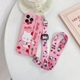 thumbnail image 1 of Hello Kitty Phone Case Wrist Strap Rope For Samsung Galaxy S7 Edge S8 S9 S10 S20 S21 S22 S23 Plus Ultra S21FE Note 8 9 10 20 LXY, 1 of 7