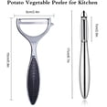 thumbnail image 2 of Potato Peelers Vegetable Peeler - Y-Shaped Rotatable Multifunctional Apple Peeler, 2 of 5