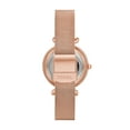 thumbnail image 2 of Fossil Women's Carlie Mini Me Automatic, Rose Gold-Tone Stainless Steel Watch, 2 of 3