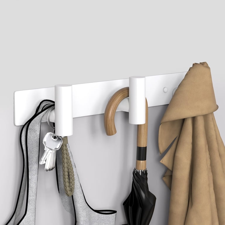 VAEHOLD Over The Door Hooks – Heavy Duty Steel Hangers For Towels, Coats, Bags & Robes
