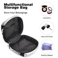 thumbnail image 4 of Easter Pad Bag Period Bag Small Travel Pouch - Ideal Sanitary Napkin Storage Solution for School - Velvet, Sponge, Oxford Fabric - 4.7x6.6x6.6 in, 4 of 6
