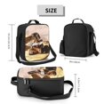 thumbnail image 2 of Wall-E Lunch Bag, Reusable Lunch Tote Bag, Insulated Lunch Box, Portable Lunch Bento Box For College Work Office Picnic 10.5*8*4.5 Inch, 2 of 9
