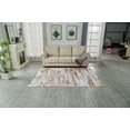 thumbnail image 3 of Amazing Rugs, LLC. "Zara Contemporary" Washable Super Soft Area Rug with Abstract Design Gray/Brown/Rust 3' x 5' Abstract 0.76 - 1 inch Stain, 3 of 7