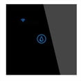 thumbnail image 1 of Interruptor Inteligente para Calentador de Agua con WiFi Táctil de 40 A, Temporizador con Control por Voz y Panel de Vidrio, Color Negro., 1 of 5