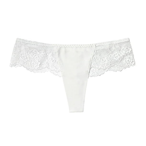 WANYNG Lace Underwear For Womens Cotton Bikini Panties Soft Hipster ...