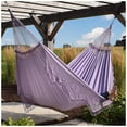 thumbnail image 2 of Vivere Authentic Brazilian Double Cotton Hammock, Outdoor Hanging Daybed, Olinda, 2 of 5