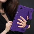 thumbnail image 3 of Allytech Silicone Case for Samsung Galaxy Tab A8 10.5" 2022[Model: SM-X200/X205/X207, Kidsproof Hand Strap Stand Adjustable Shoulder Strap Shockproof EVA Shell Case for Galaxy Tab A8 2022, Purple, 3 of 6