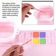 thumbnail image 6 of Silicone Painting Mat,Silicone Art Mat, Art Mat with Cup, Easy Clean Up, Protects Surfaces Perfectly. for Paint, Color, 6 of 6