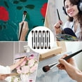 thumbnail image 3 of 10 Mop Brush for Acrylic Painting,Blending Painting,Oval Blending Brushes Oil Paint Go pwm25, 3 of 8