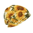 thumbnail image 3 of Rocae Romantic Elegant Sunflower for Beanies Hats for Men Women Warm Chunky Knit Hats Winter, 3 of 7