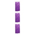 thumbnail image 1 of Wweixi Customized Fringe Curtain For Exquisite Anniversary Party Decorations Luster Purple 3Set, 1 of 6