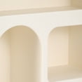 thumbnail image 5 of Sagebrook Home White 24" Arch Rough Finish MDF Wall Shelf – Transform Your Space with Elegant Wall Storage and Home Decor, 5 of 7