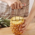 thumbnail image 3 of Removedor de descorazonador de frutas, removedor de cáscara de ananas, herramientas de frutas livianas, de piña, descorazonador de piña, para, 3 of 9