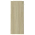 thumbnail image 3 of Canddidliike Modern Sideboard Buffet Server, Kitchen Cabinet Storage Unit with 3 Doors and 3 Drawers - Wood Color and White, 3 of 7