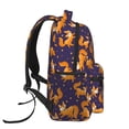 thumbnail image 4 of KLL Stars and Fox Cute Print Casual Backpack for Men Women,Travel Casual Backpack Outdoor Activities Bag Daypack for Travel Hiking Shopping Daily, 4 of 5