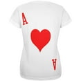 thumbnail image 2 of Halloween Ace of Hearts Card Soldier Costume All Over Womens T Shirt Multi X-LG, 2 of 2