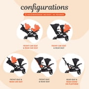 Baby Trend Double Stroller w/ Infant Car Seat, Sit N' Stand & EZ-Lift Plus, Stormy, Travel System