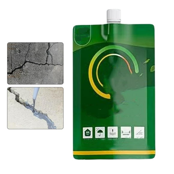 Caulking Glue For Concrete, Slab Concrete Crack Waterproof Sealant, Caulk Adhesive Glue Weather Resistant, Crack Caulk Quick-Drying, 200ml