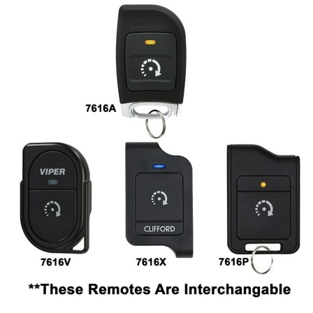 Viper Reliable Automotive Keys & Remotes, Black