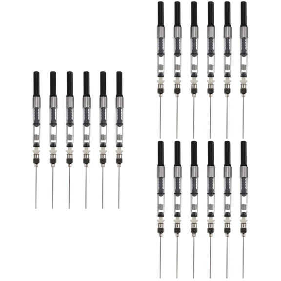 18 Pcs Fountain Pen Ink Syringe Filler Needle Tip Student Pen Refill Ink Tools
