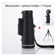 thumbnail image 1 of 40x60 Professional HD Telescope Compass Outdoor Camping Monocular 50mm Objective Lens ,Easy Adjustment, 1 of 7