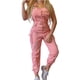 thumbnail image 2 of Europa y Estados Unidos señoras mono cinturón sin mangas tirantes leggings sencillos, 2 of 2