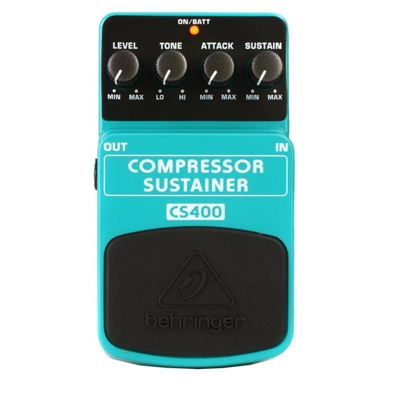 Behringer - Pédale d'Effet de Compresseur/sustainer CS400