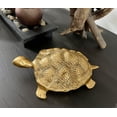 thumbnail image 4 of Hastcraft Metal Tortoise with Number Grid Decorative Figurine for Home, Office, Study Table and Workspace Symbolic Décor Item (Gold), 4 of 8