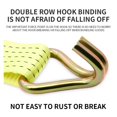 thumbnail image 3 of Green Truck Binding Strap Tie Rope Tightener Universal Fixed Aircraft Strap Tightener Brake Rope Cargo Fixing Tightener, 3 of 6