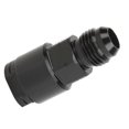 thumbnail image 5 of EFI Adapter Quick Disconnect Aluminum Alloy Black Anodized Waterproof AN Male Push On Fuel Line Fitting AN6-3/8in, 5 of 5