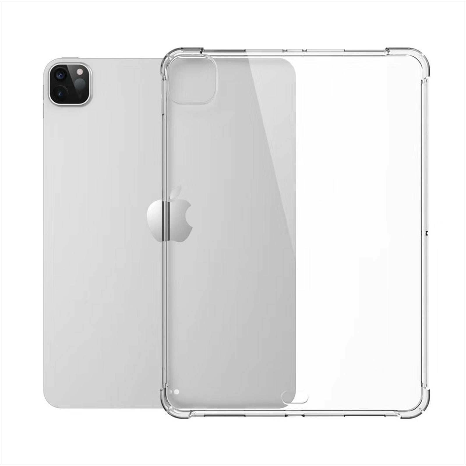 TECH CIRCLE For Apple iPad Pro 13-Inch (M4/M5) 2024/2025 Release Slim Clear Back Cover Case, Lightweight Protective Scratch Resistant Soft TPU Case, Transparent